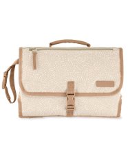 SKIP HOP Podložka přebalovací cestovní 2v1 Pronto Beige swirl dot