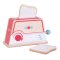 Bigjigs Toys Holz-Toaster mit Punkten