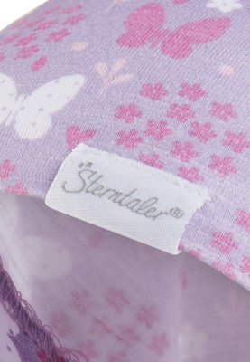 STERNTALER Czapka z filtrem UV 50+ motyle dziewczynka 45 cm-6-9 m