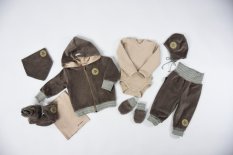 Rukavice NICKI bez palce Outlast® - sv.hnědá