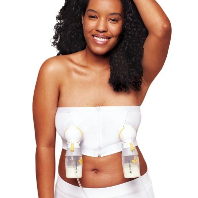 MEDELA Pas do łatwego odciągania Hands-free™ - biały M
