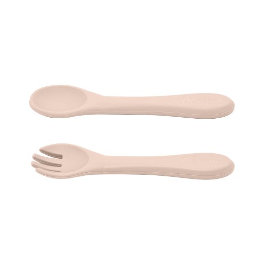 PETITE&MARS TAKE&MATCH set da pranzo in silicone 3 pezzi Desert Sand 6m+