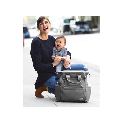 SKIP HOP Changing Bag/Backpack Mainframe Charcoal