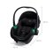 KINDERKRAFT Silla de coche Mink Pro 2 i-size (0-13 kg) y base Mink FX 2 Black
