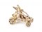 Ugears 3D Drewniane Puzzle Mechaniczne Mini Buggy