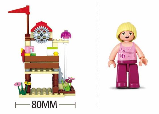 Sluban Girls Dream Holidays M38-B0601 Surfeuse