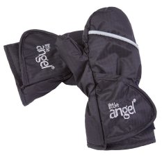 Rękawice z jednym palcem Outlast® - czarny-haft szary