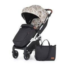 PETITE&MARS Kinderwagen Royal2 Zilver Limited100 Elegante Vogels