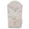 EKO Musselin-Wickeltuch mit herausnehmbarer Kokosnusseinlage Bees Musselin Beige 75x75 cm