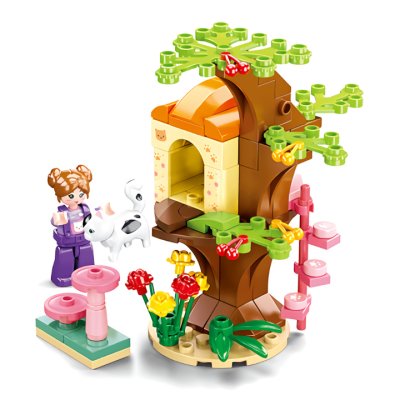 Sluban Girls Dream M38-B0970A Koci domek na drzewie
