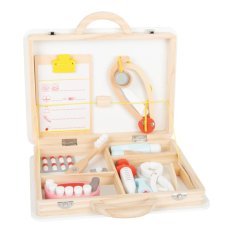 small foot Kinder Arztkoffer für kleine Zahnärzte 2in1