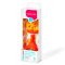 BABYONO Beißring edukativ mit Rassel Orange