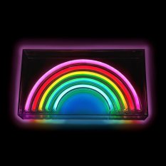 2Kids Toys LED NEON LIGHT Lampa Regnbåge