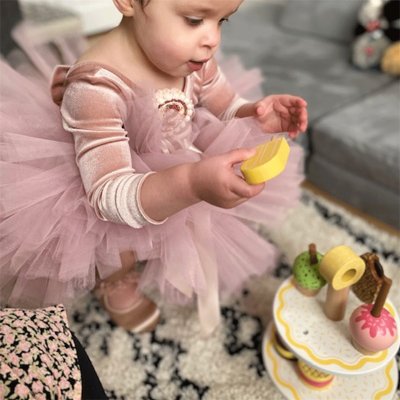 Bigjigs Toys Holzständer mit süßen Leckereien