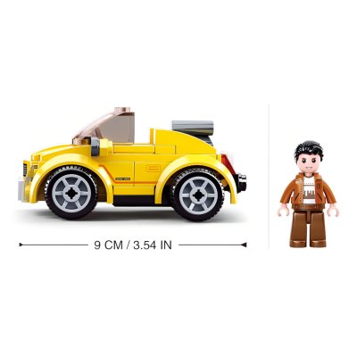 Sluban Town M38-B0900 Cabriolet Jaune