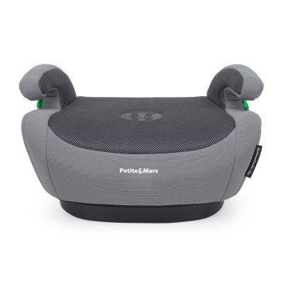 PETITE&MARS Podsedák Optimus Pro i-Size Grey Air 125 - 150 cm (22-36 kg)