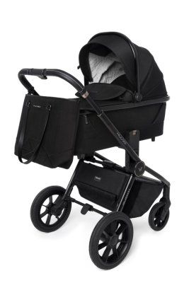 MUUVO SET Kinderwagen 4in1 Quick SE 2 Chromium black Set + CBX By CYBEX Aton B2 i-Size + Basis