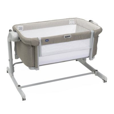 CHICCO Next2Me Magic Evo Kinderbett – Wüstentaupe
