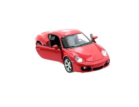 Welly - Porsche Cayman S 1:34 röd