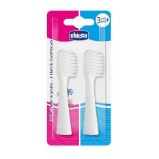 CHICCO cabezal de recambio para cepillo de dientes eléctrico 2uds