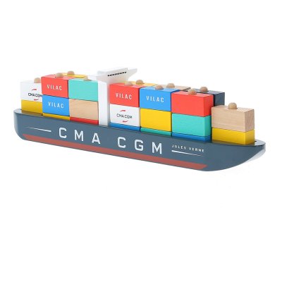 Vilac Container Ship Stacking Toy