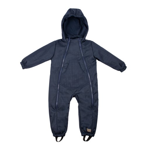 Monkey Mum® Baby Softshell Winter Jumpsuit with Sherpa - Bedtime Story - size 86/92