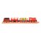 Bigjigs Rail Güterzug rot + 3 Schienen