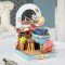 RoboTime Puzzle 3D de madera Miniatura de casa Estudio con máquina de escribir