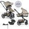EASYWALKER SET Kinderwagen 4-in-1 Harvey⁵ Premium 2-in-1 Pearl Taupe LITE RWS + CYBEX Aton B2 i-Size + Basis