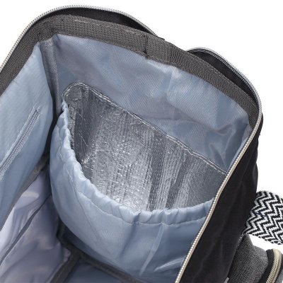 BABYONO Sac à langer/sac à dos Oslo Style noir