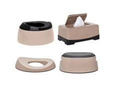 LUMA Ensemble d'apprentissage de la toilette Desert Taupe