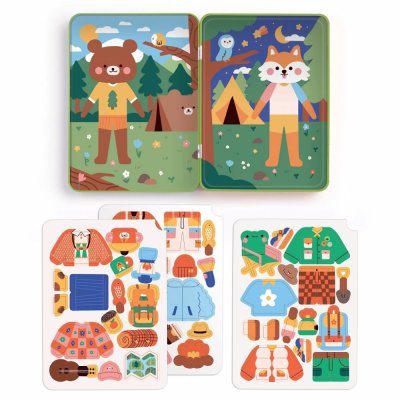 Mudpuppy Happy Camper Magnetic Set