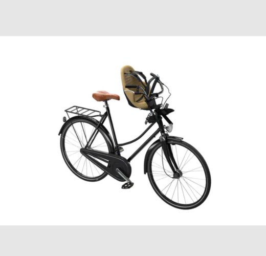 THULE Assento de bicicleta Yepp 2 Mini - Montagem frontal - Fennel Tan
