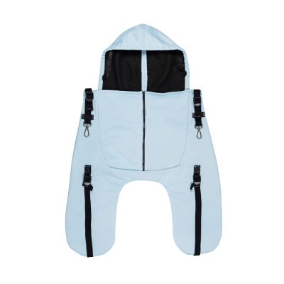 Monkey Mum® Bolsillo softshell cálido para portabebés o cochecito Carrie - Elephant