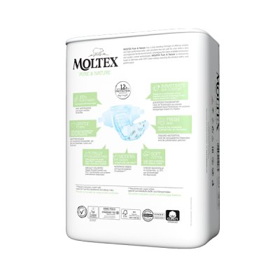 MOLTEX Pure&Nature Wegwerfwindeln 5 Junior (11-16 kg) 25 Stk