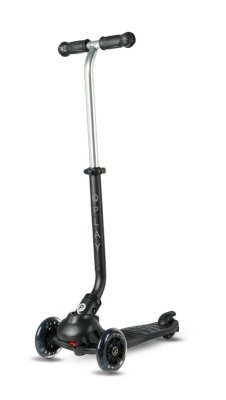 Hulajnoga QPLAY Sema Pro Black, 5 w 1, z kółkami LED, wiek 1-6 lat