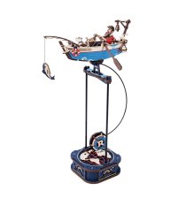 RoboTime 3D Mechanical Puzzle Fishing Boat with Pendulum