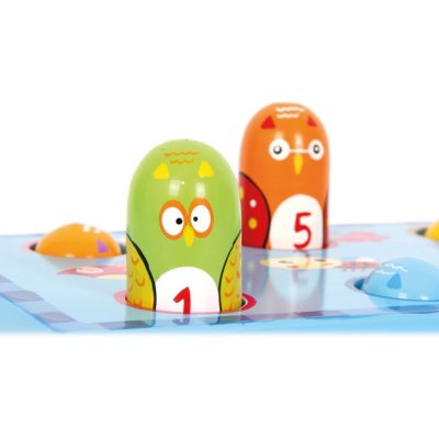 small foot Joc din lemn ciocănește pasărea