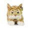 Rappa Gato atigrado de peluche rojizo 40 cm ECO-FRIENDLY