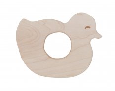 Wooden Story Teether - Baby Duck