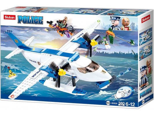 Sluban Policja M38-B0826 Hydroplan i złodzieje