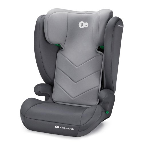 KINDERKRAFT Столче за кола i-Spark i-Size 100-150 см Сиво