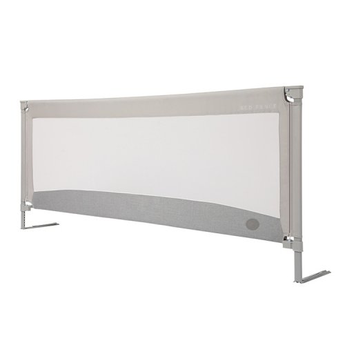 Zábrana na postel Monkey Mum® Economy - 80 cm - světle šedá