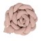 BABYMATEX Nestchen für Babybett Musselin geflochtenes Zopf - Rosa 200 cm