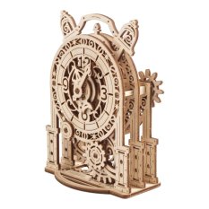 Puzzle 3D en bois mécanique Ugears - Réveil décoratif