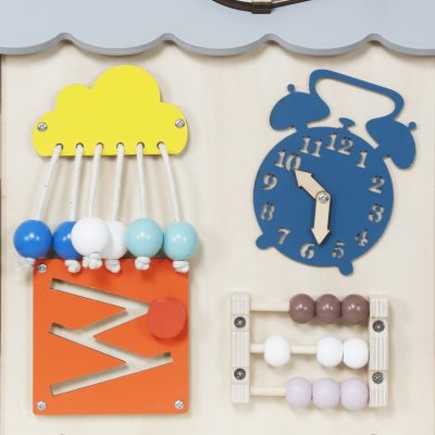 2Kids Toys Activity board Domek szary