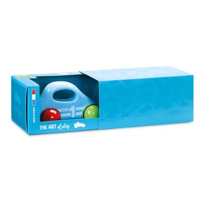 Vilac Rennwagen Käfer blau
