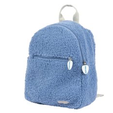 NATTOU Plecak dziecięcy pluszowy Teddy niebieski
