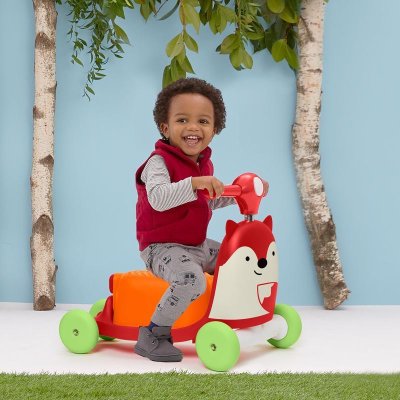 Saltador SKIP HOP Zoo 3 en 1 Ride-On Fox 12m+ hasta 20 kg