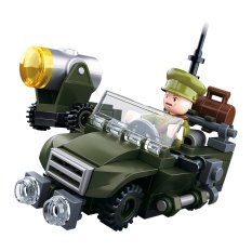Sluban WWII M38-B0678B 4w1 Jeep Patrolowy